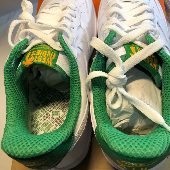 Size 9.5- Nike Air Force 1 Low West Indies 2022 New With OG Box Womens 11 Green - Picture 7 of 14